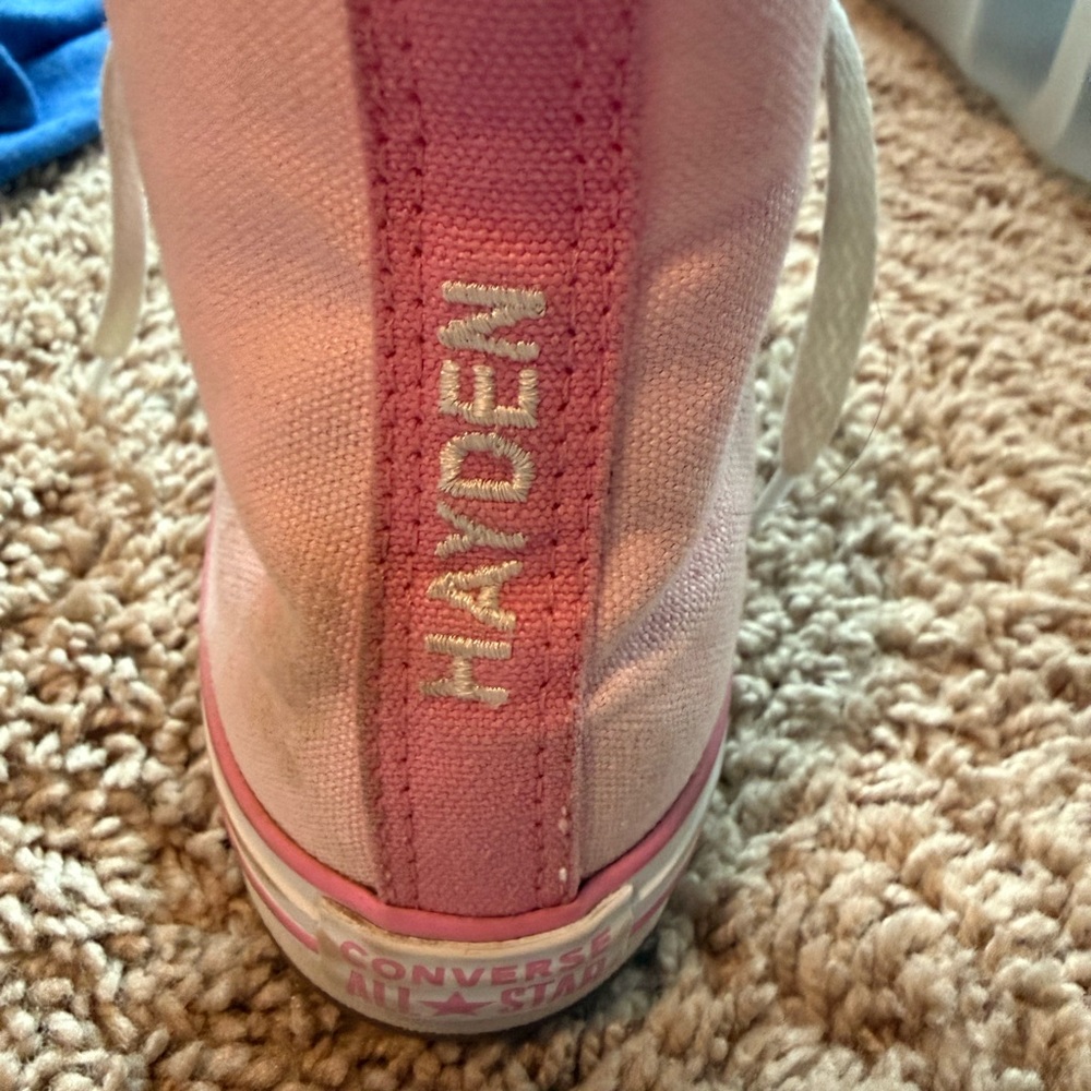 Converse Kids Light Pink High-Tops